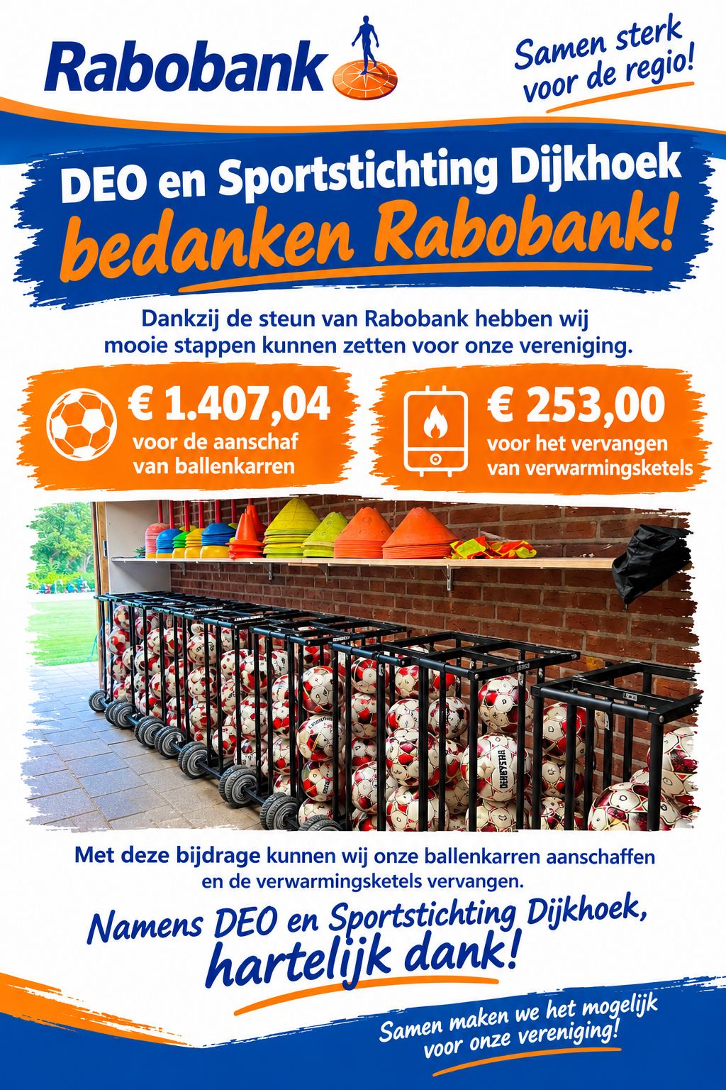 rabo bedankt